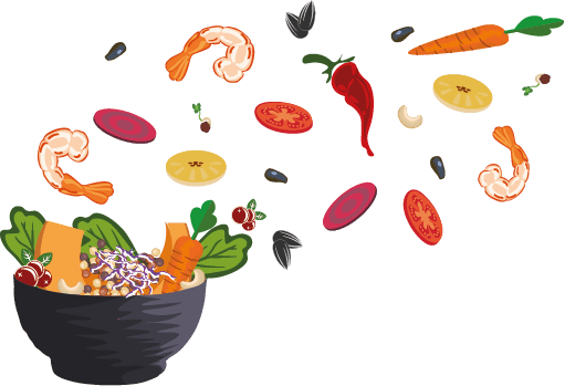 Illustration Bowl L'heure Bio